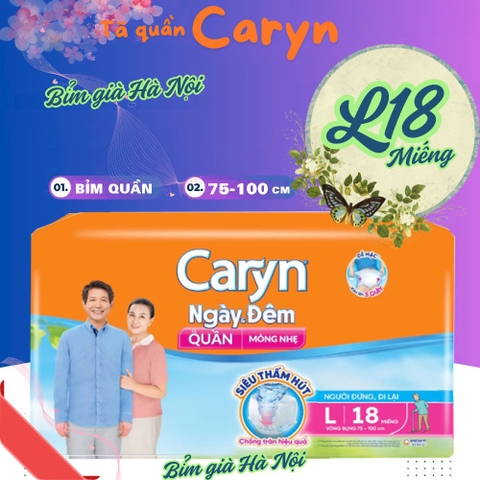 Bỉm- tã Quần người già Caryn L18/3