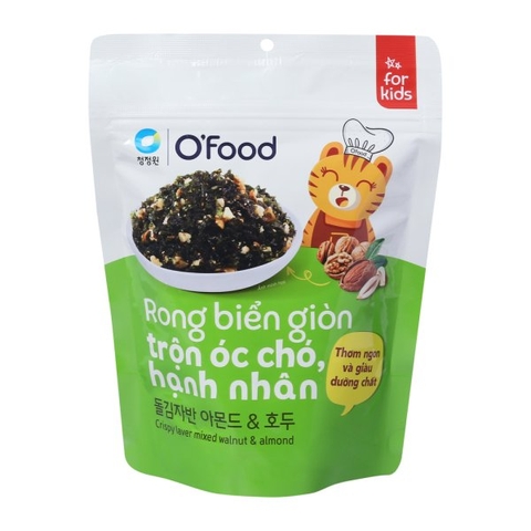 Rong biển trộn O'food óc chó hạnh nhân/30