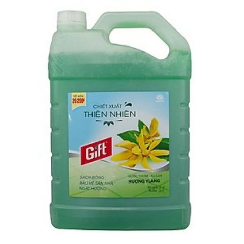 Lau sàn Gift xanh Ylang 3,6L/3 can