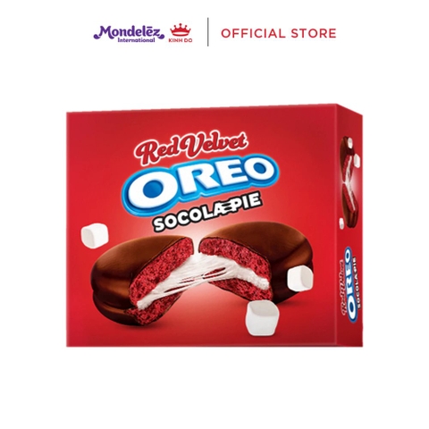 Bánh Oreo hộp mềm Pie màu đỏ/8