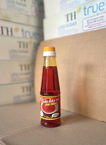 Dầu điều đỏ Kim Công 225ml/24 chai