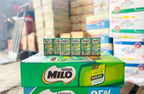 Sữa Milo nhỏ có đường 110ml/48h