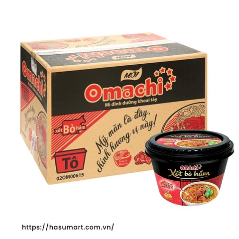 Mỳ Omachi bát vị bò/18