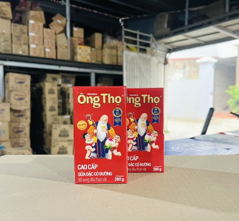 Sữa ông thọ đỏ hộp giấy 380g/24