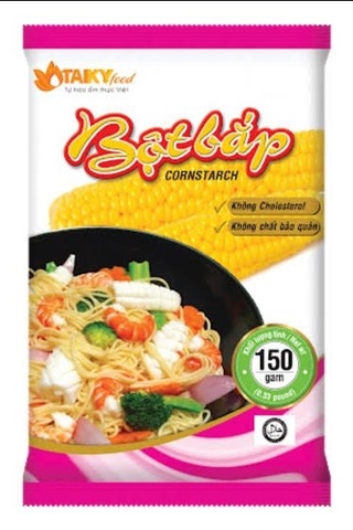 Bột bắp Tài Ký gói 150g/48 gói