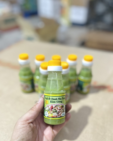 Sốt muối chanh chấm hải sản Kim Công 120g/8L*10