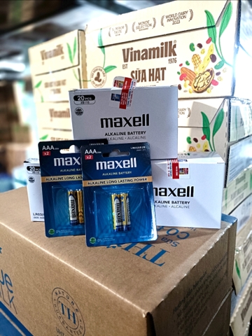 Pin điều khiển AAA Maxell/10 vỉ*2 cái