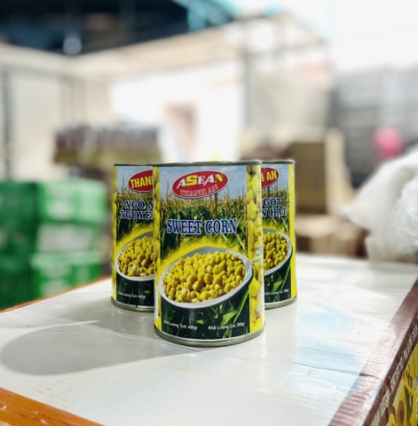 Ngô hạt đóng lon Asean 450g/24