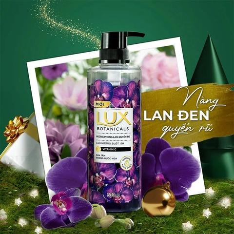 S.Tắm Lux Việt màu tím 570ml/12