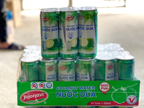 Nước dừa lon Jojonavi 325ml/24 lon