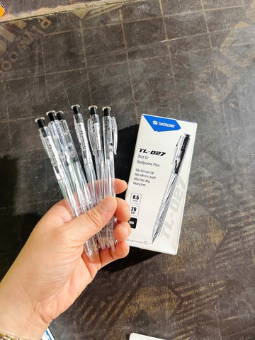 Bút bi Thiên Long đen mã 027/ 20