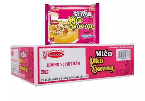 Miến Phú Hương thịt bằm(hồng)/24