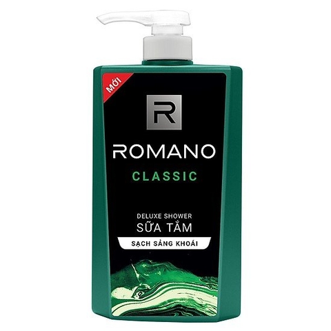 Sữa tắm Romano Classic 650ml/12 chai