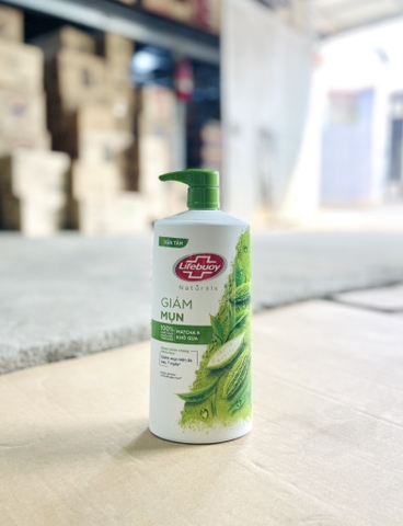 Sữa tắm Lifboy vòi Matcha-Khổ qua 800g/12