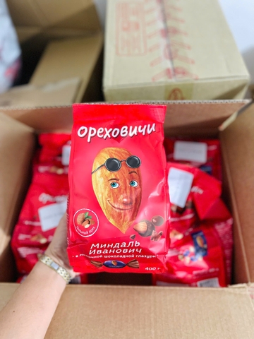 Kẹo Nga Ivan ( mắt kính) đỏ mã 549/6