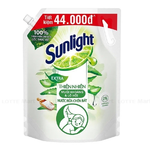 NRB Sunlight thiên nhiên(trắng) túi 3,4L/4