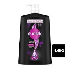 Dầu gội Sunsilk đen 1,4L/6 chai
