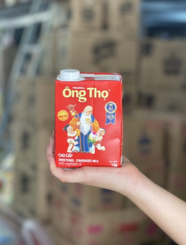 Sữa ông thọ đỏ hộp giấy 1kg/12