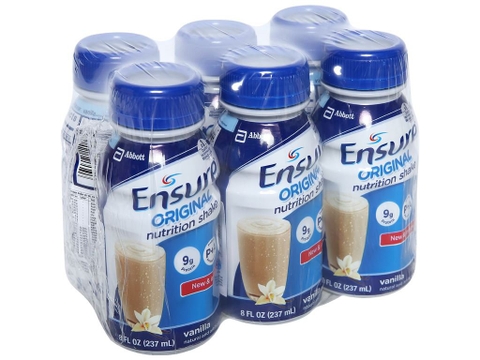 Sữa Ensure Original vani 237ml/4lốc*6chai