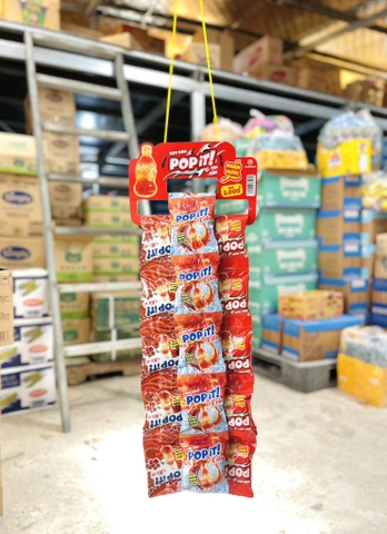 Kẹo dẻo nhân nước Siro Popit Cola/4vỉ*3d*10g