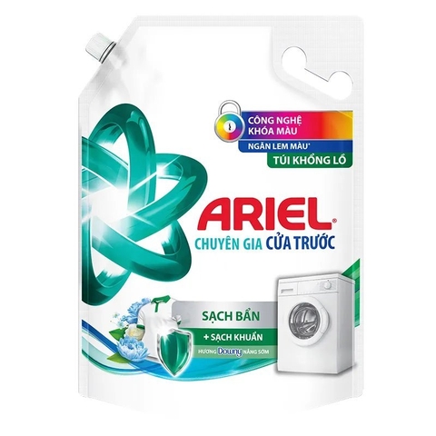 Nước giặt Ariel cửa trên Nắng sớm 4,1L/4