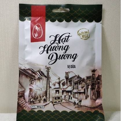 Hướng dương vị dừa 80g/80 gói