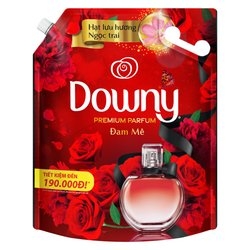 Nước xả Downy túi đỏ đam mê 3L/4 túi