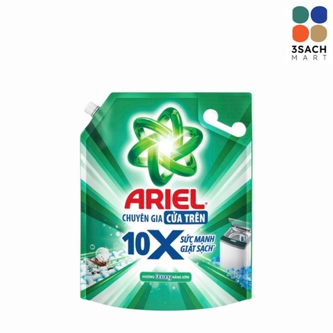 Nước giặt Ariel cửa trước 10X 3,05L/4
