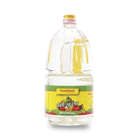 Giấm trắng Trung Thành can 2L/6 can