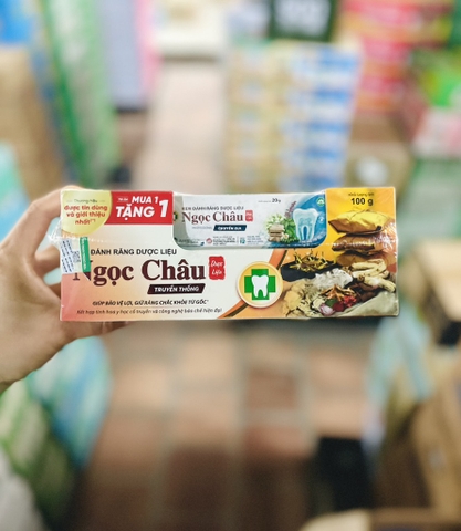 KĐR dược liệu Ngọc Châu 100g hàng tặng/6 tuýp