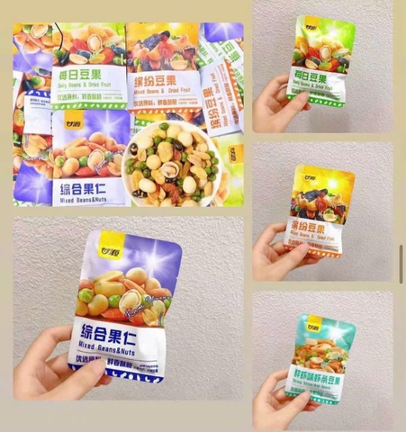 Hạt mix vị 2,5kg màu xanh nõn chuối /2