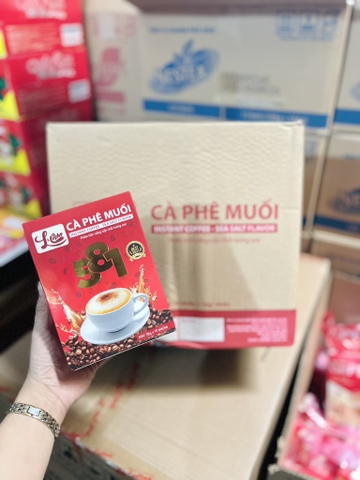 Cafe muối 581 màu đỏ/24