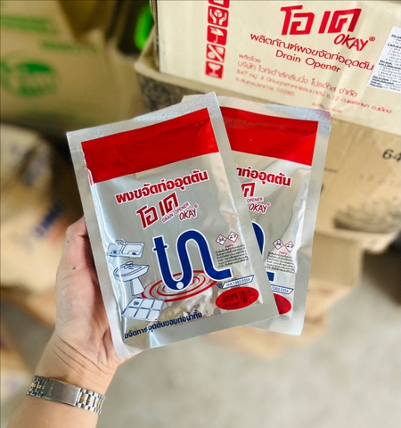 Bột thông cống Okay 100g/24