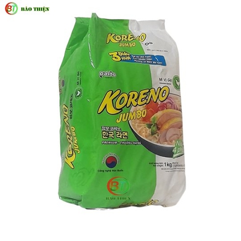 Mỳ Koreno Jumbo (bịch) vị gà/10 gói