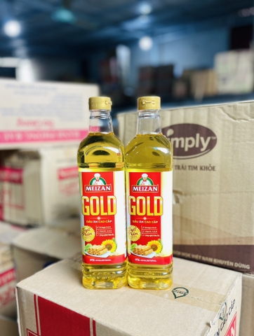 Dầu ăn Mejzan 1L/12 chai