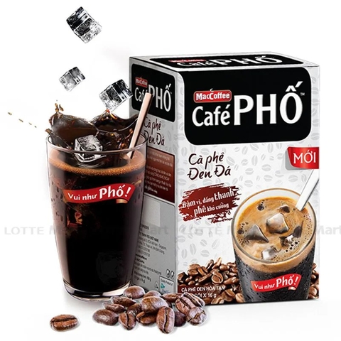 Cafe Phố đen đá (hộp trắng)/60H*10