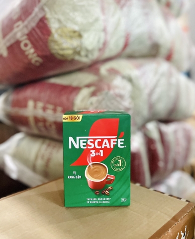 Cà Phê Nes Xanh mẫu 18gói/24