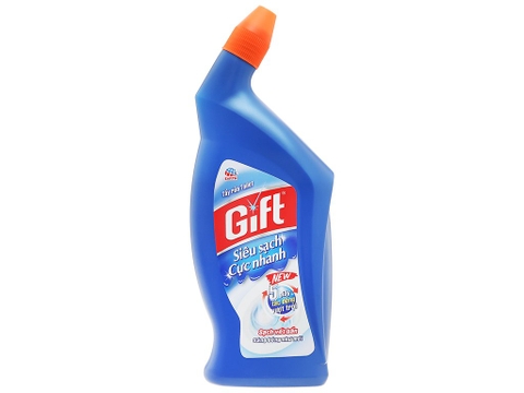 Gift tẩy bồn cầu siêu sạch 600ml/12 chai