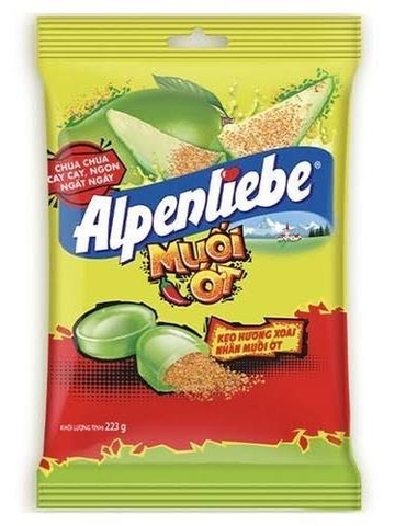Kẹo Alpenliebe hương Xoài muối ớt 84g/45