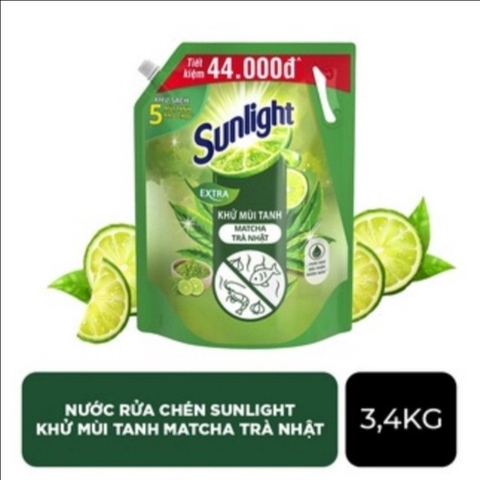 NRB Sunlight matcha trà nhật túi 3,4L/4