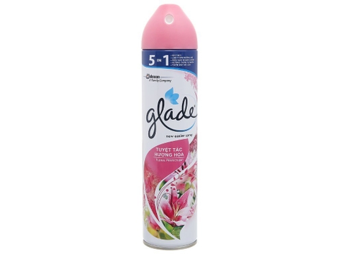 Xịt phòng Glade hương hoa 280ml/12 chai
