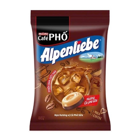 Kẹo Alpenliebe cứng cafe sữa đá 84g/45