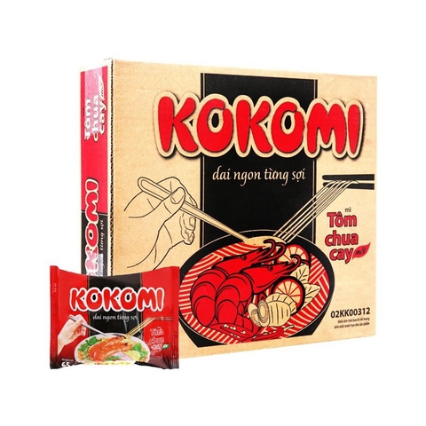 Mỳ tôm Kokomi chua cay/30 gói