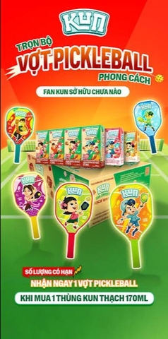 Sữa Kun thạch hương cam 170ml tặng vợt /4