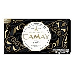 Xà bông bánh (đen) Camay 125g/72 bánh