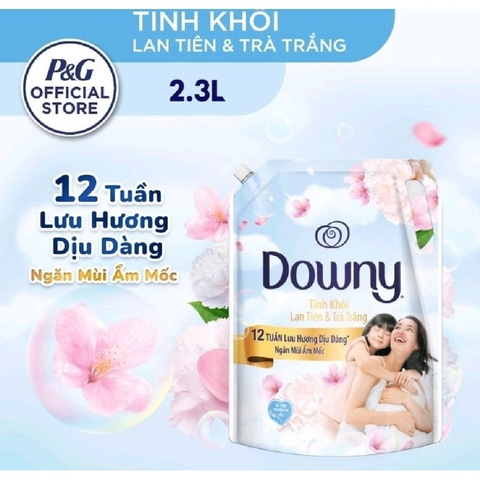 Nước xả Downy trắng tinh khôi 2,3L/4