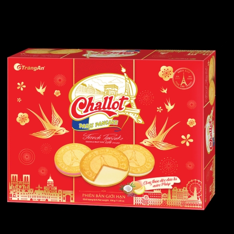 Bánh Challot Tràng An hộp 336g