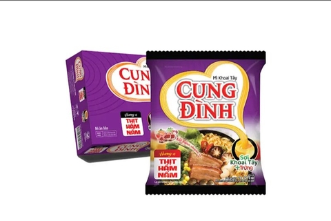 Mỳ cung đình tím - thịt hầm 79g/30