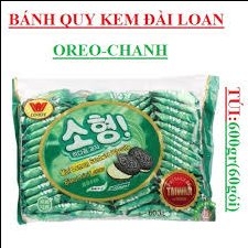 Bánh quy xanh lá Mini Đài 600g/12 gói