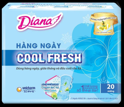 BVS Diana Cool hàng ngày kẹp/8b*6g